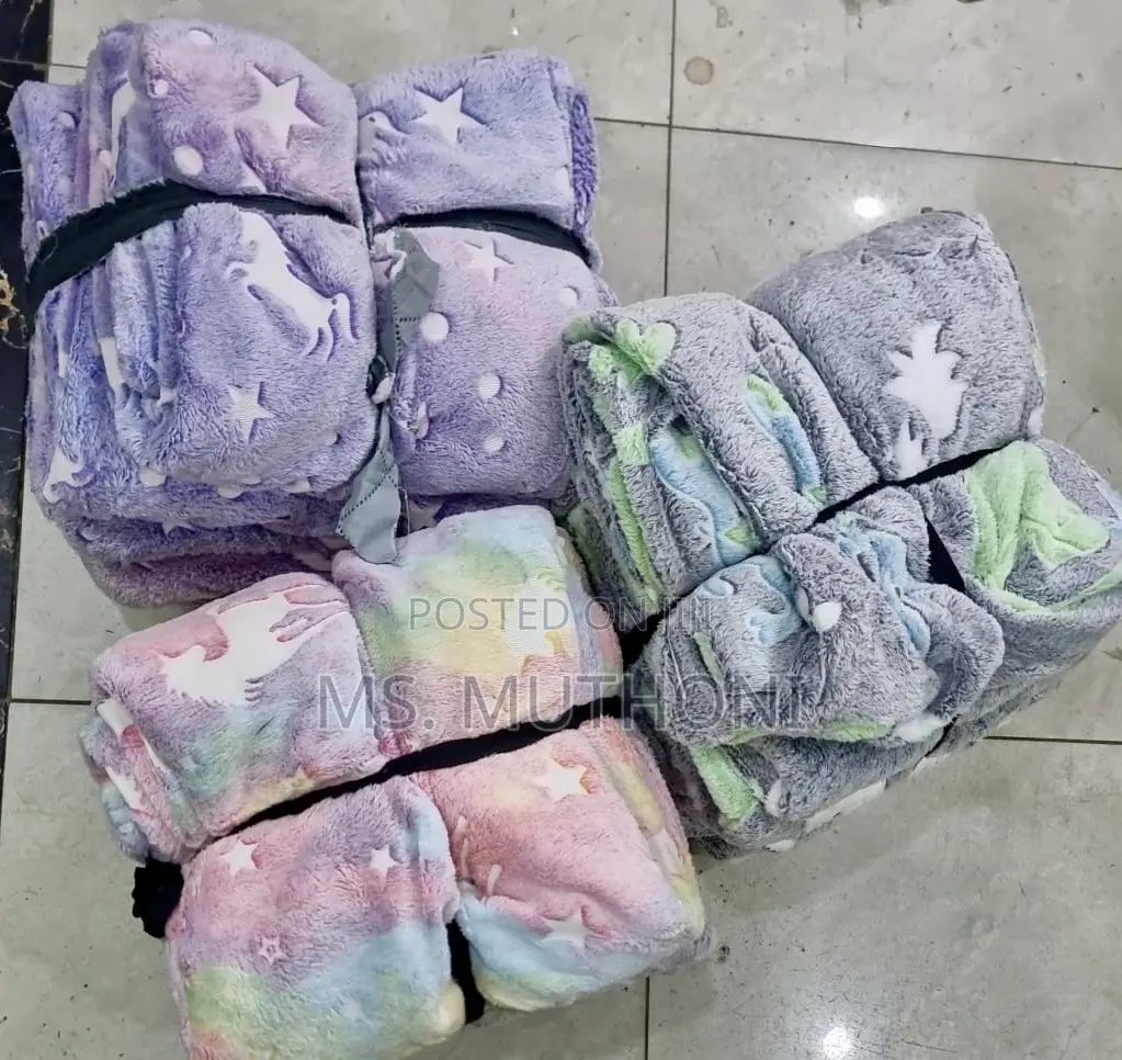 Fairy Gift Magic Glow in the Dark Fleece Blanket
