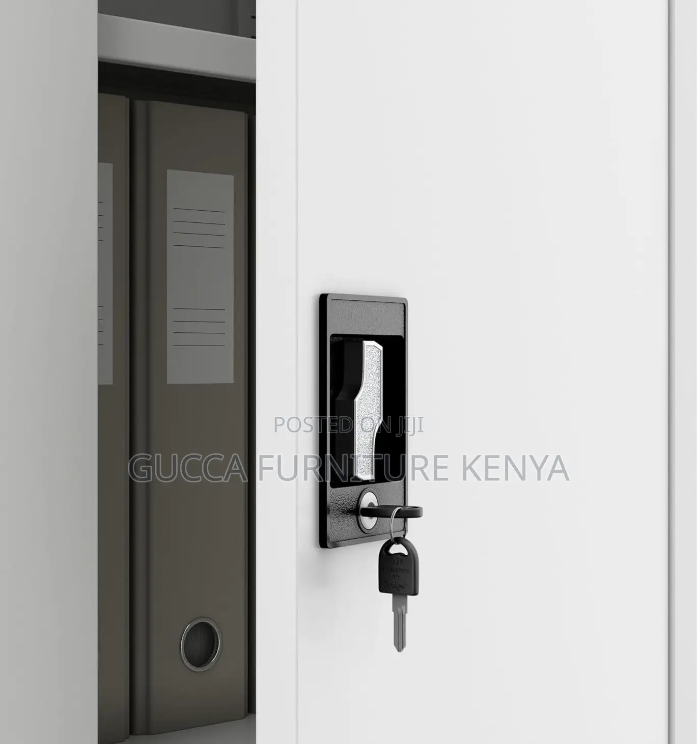 Cabinets: 2-Steel Wide Door Secure Filling Cabinet