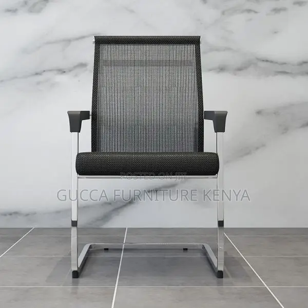 Office Chairs: Upholstered Office Desk Chair With Armrest