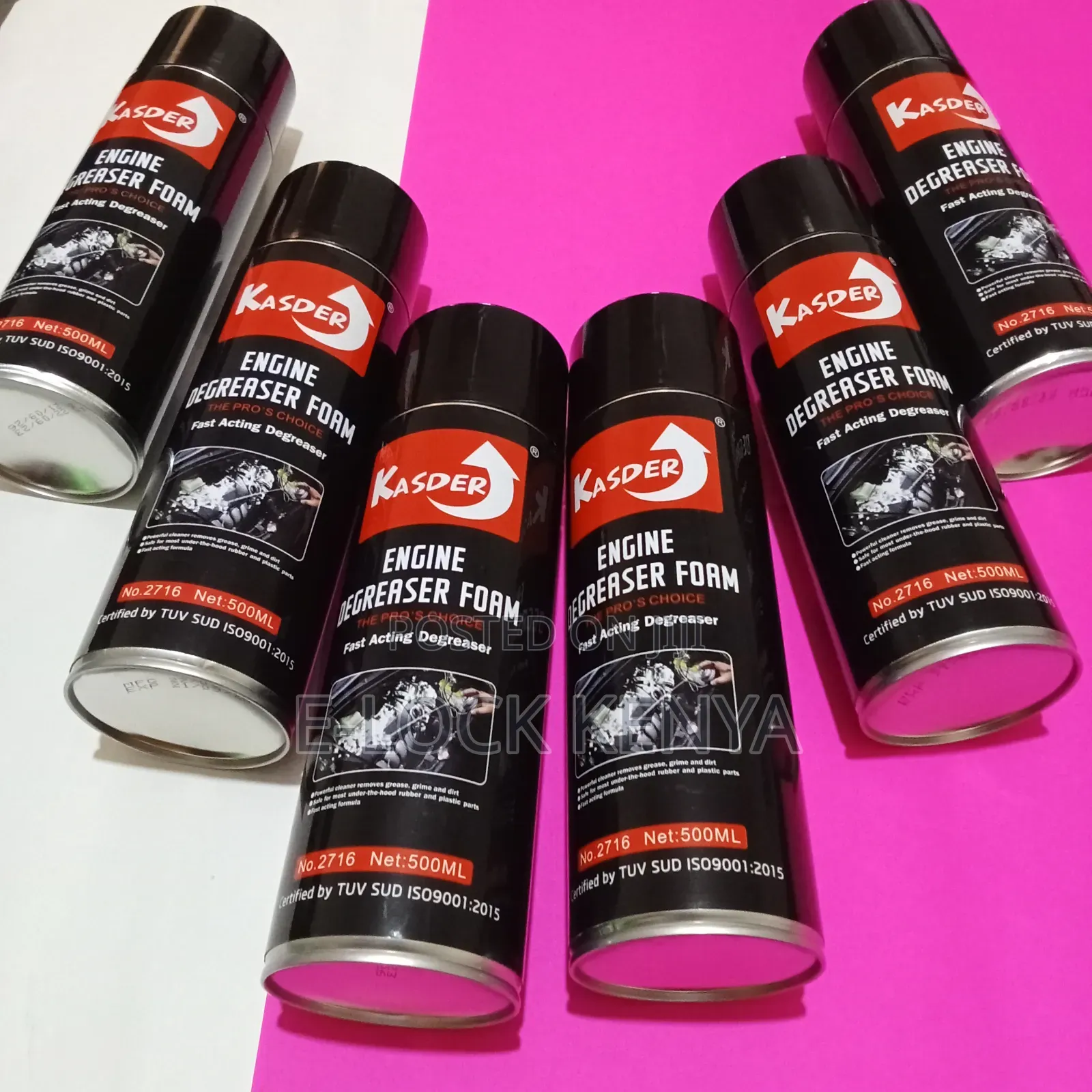 Acid Resistant Engine Foam Degreaser