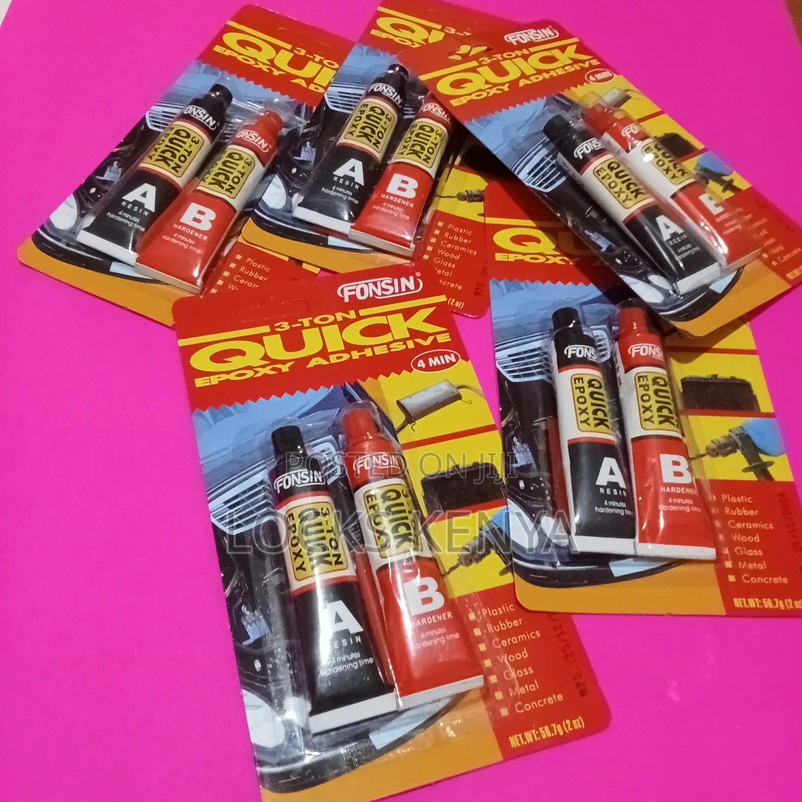 Waterproof Ab Epoxy 3 -Ton Steel Glue