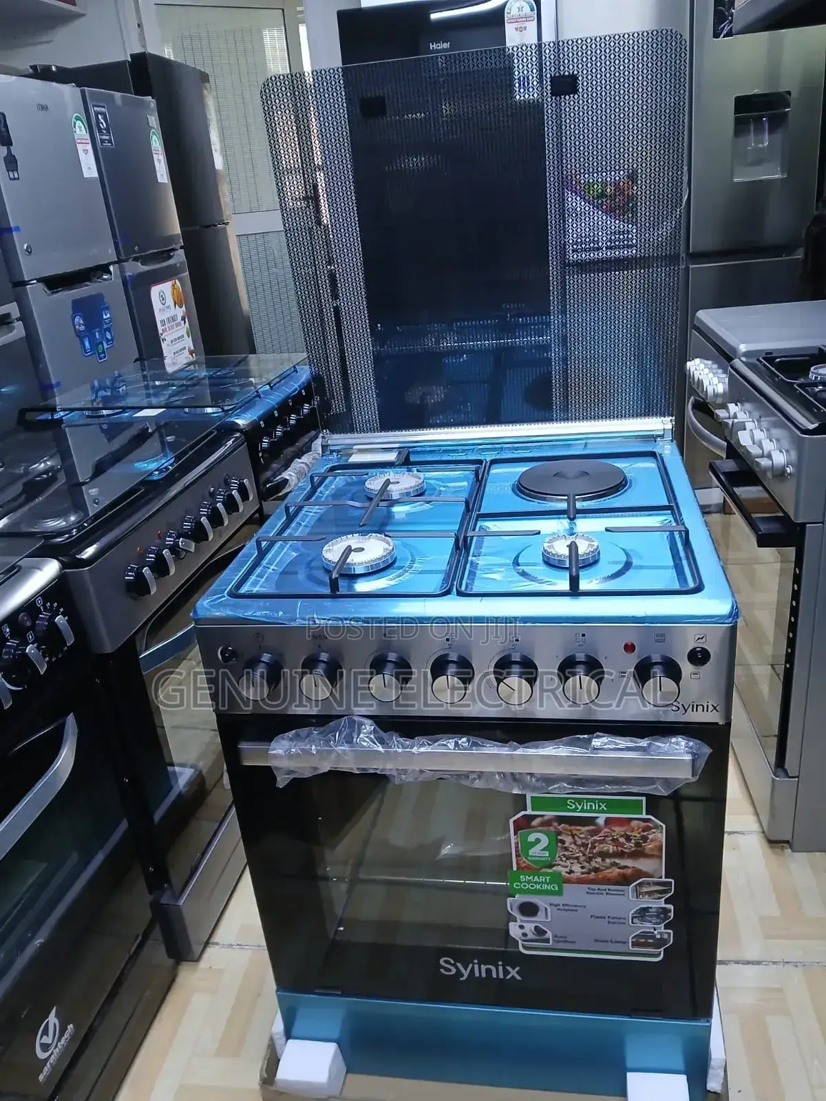 Synix 3gas +1 Electric Standing Cooker