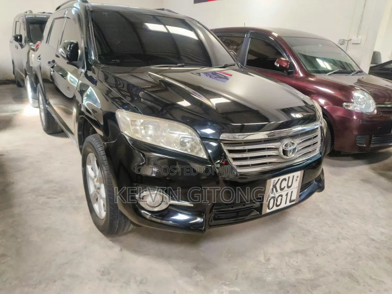Toyota Vanguard 2012 Black