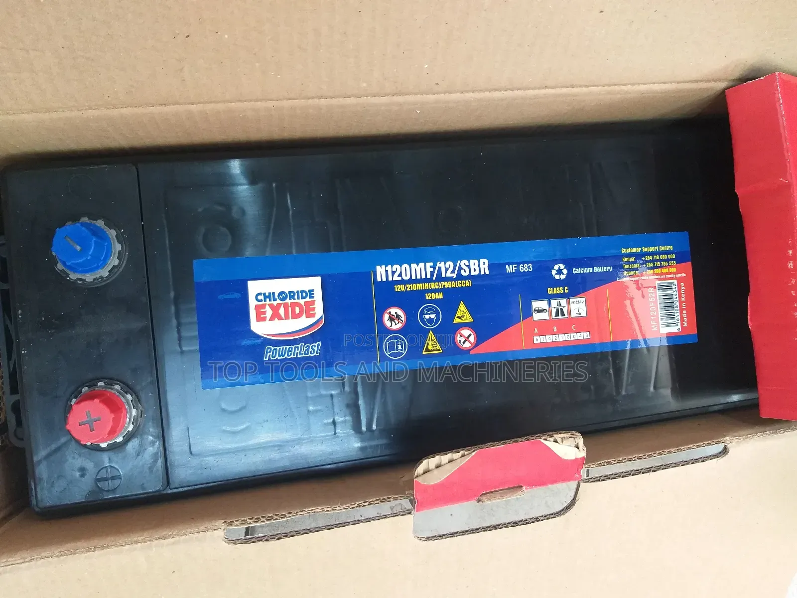 Chloride Exide N120 Mf Class C Car Battery