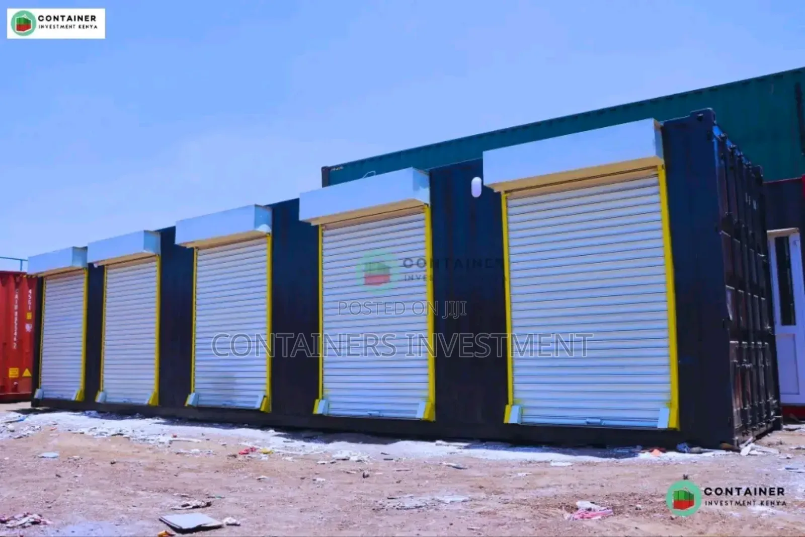 40ft Container Stalls- 5 Shops in a 40ft Container.