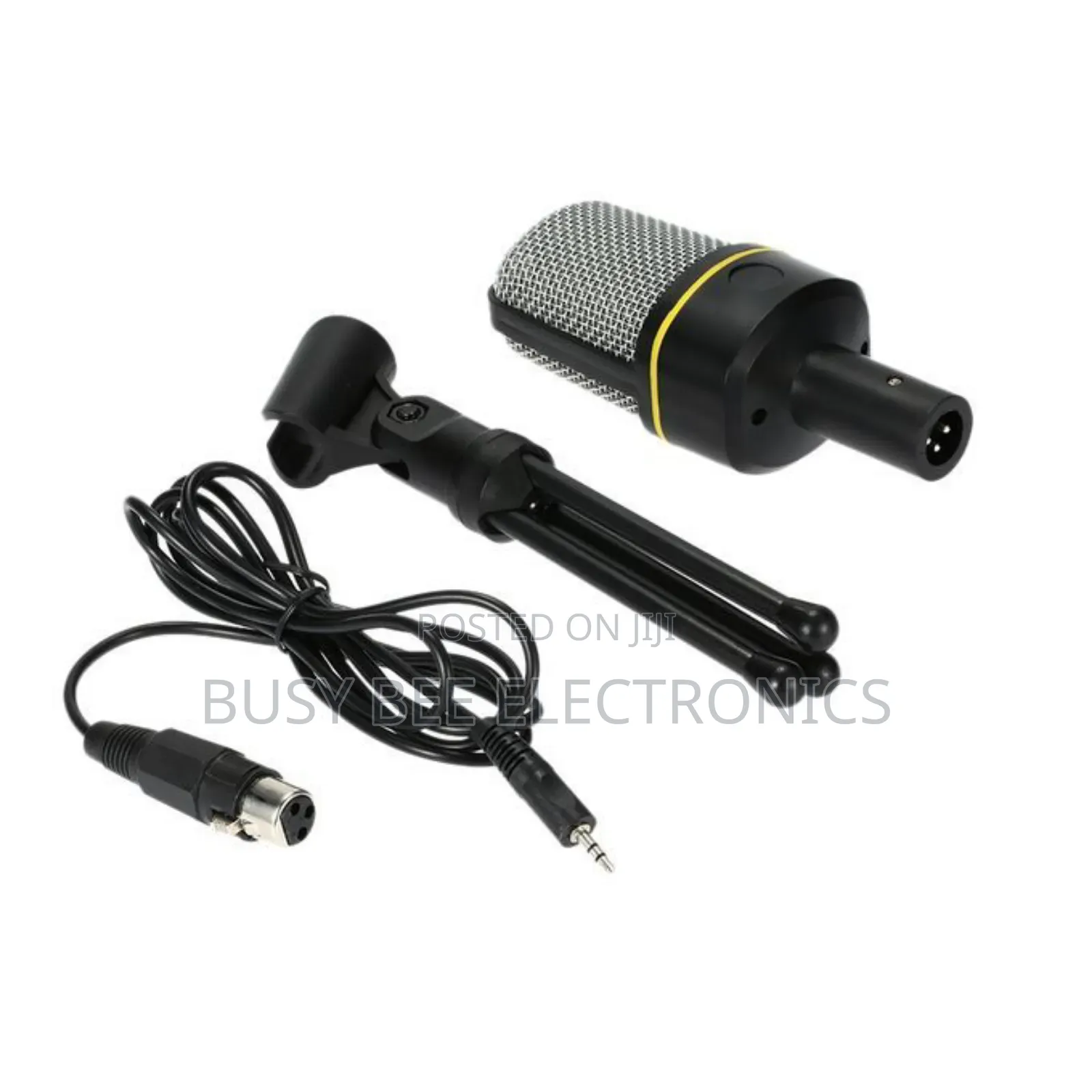 Desktop Microphone With Tripod Professional Podcast Studio