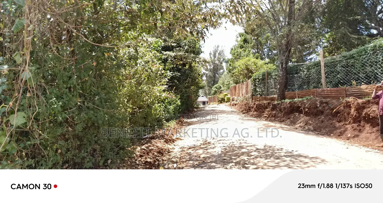 Quarter Acre Plot for Sale in Ngong Lemiso Road.