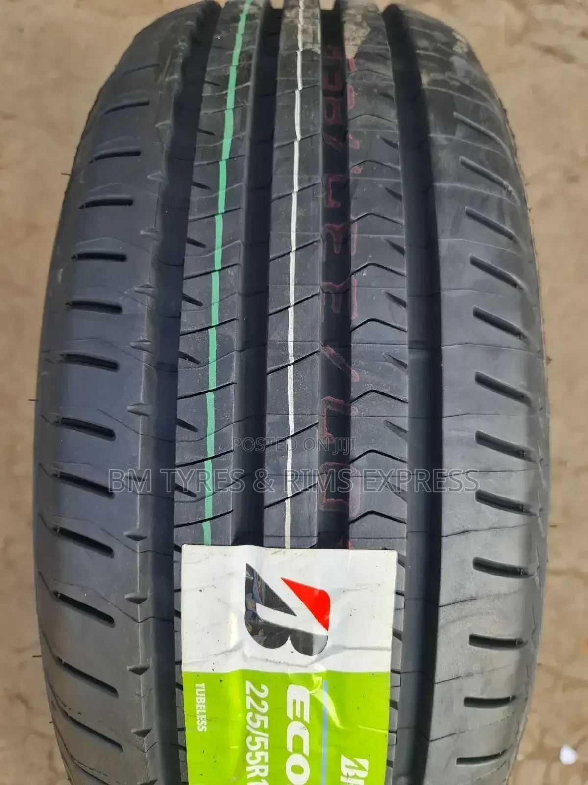 225 /55 R17 Bridgestone Tyres.