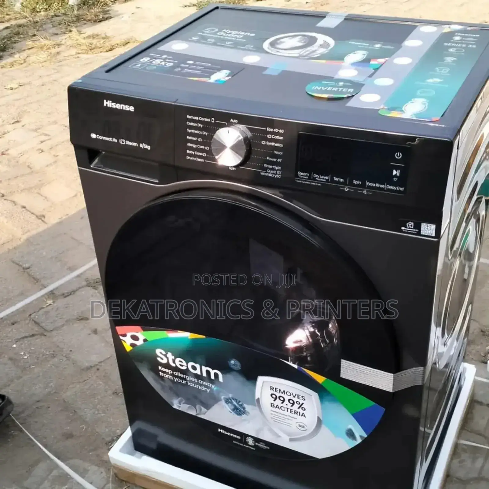 Hisense 8kg Washer 5kg Dryer Washing Machine Wdq8014evjmt