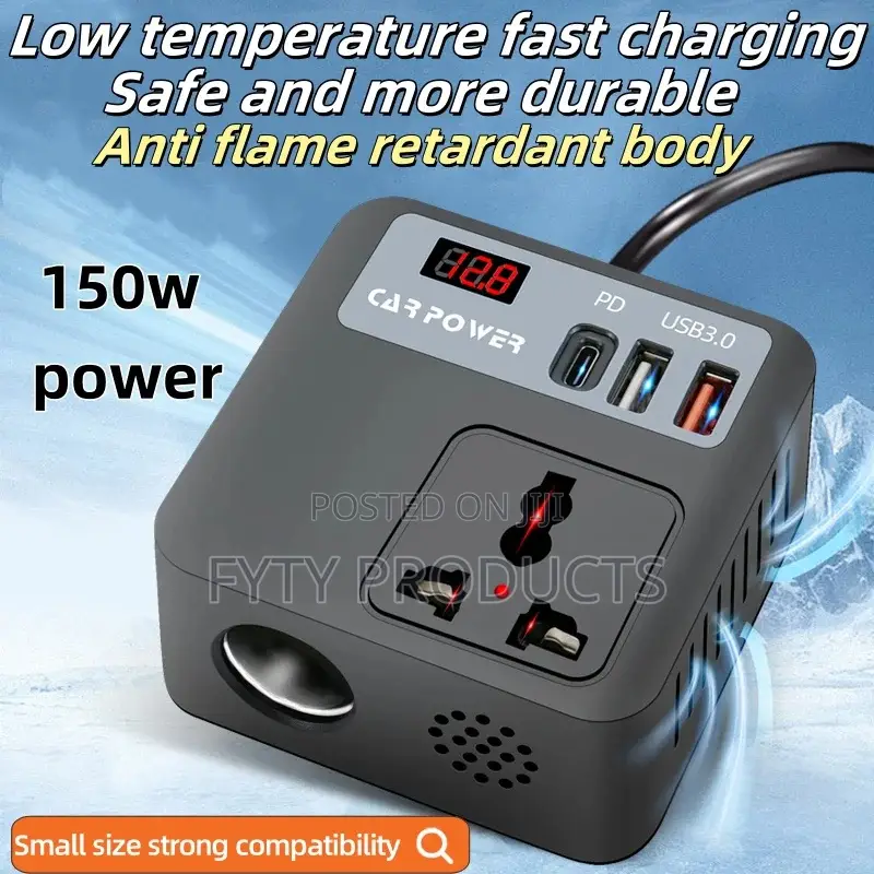 Car Power Inverter With Dc Outlets