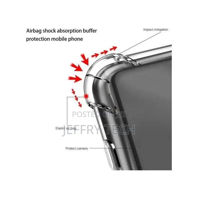 Back Case Camera Lens for Apple iPhone 8 Plus Transparent