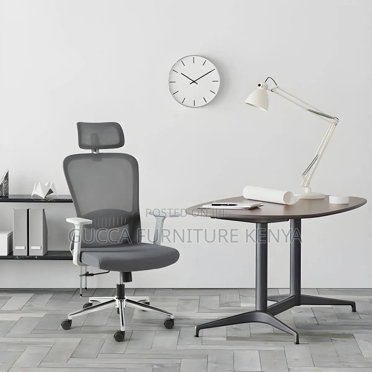 Office Chairs: Ergonomic Office Lumbar Support Mesh Chair