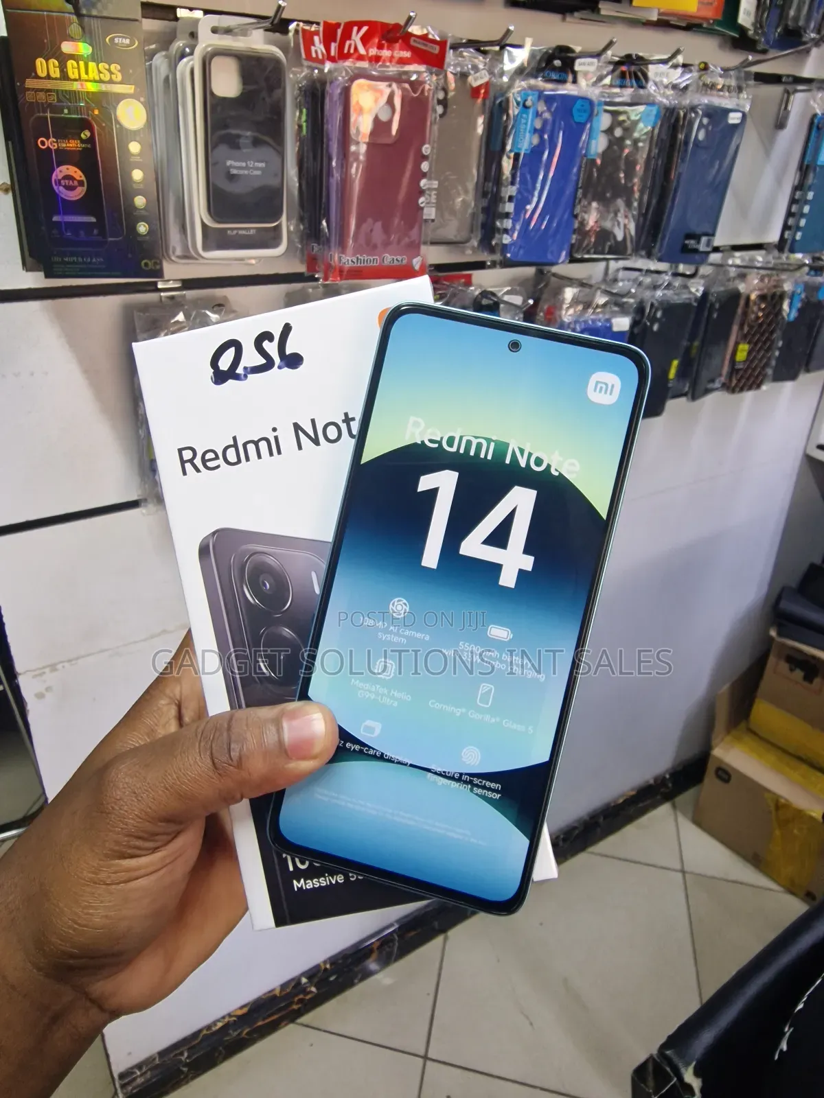 New Xiaomi Redmi Note 14 256 GB Blue