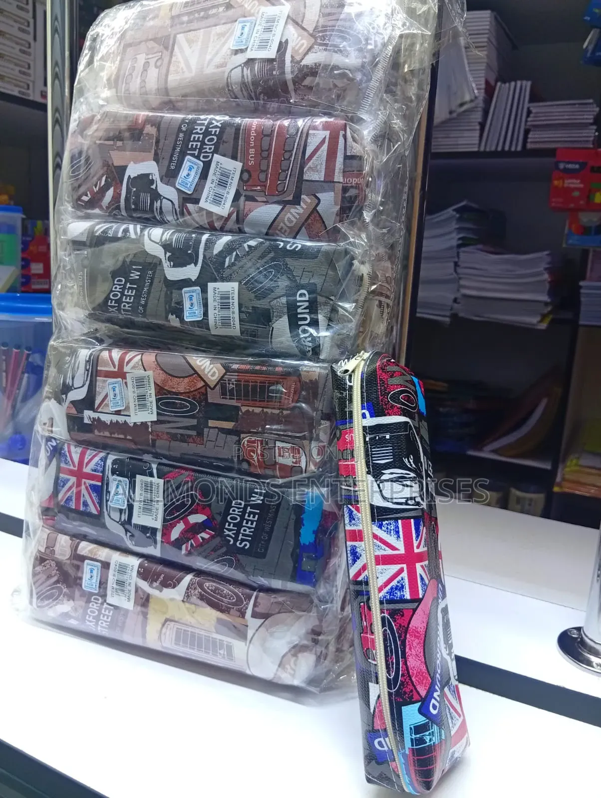 Pencil Pouches- 12 PCS