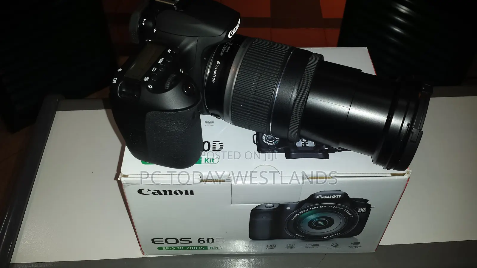 Canon Eos 60d Digital SLR Camera With Ef-S 18-200mm Lens