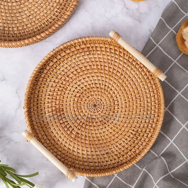 Rattan Tray Decorative Tray