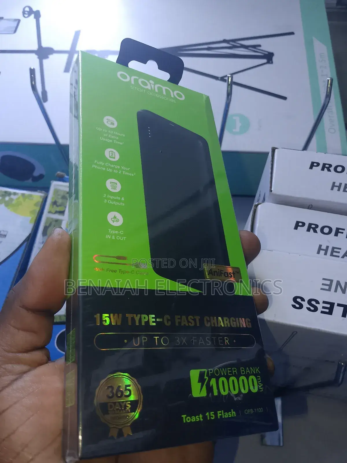 Power Bank New Oraimo 10000'mah Powerbank