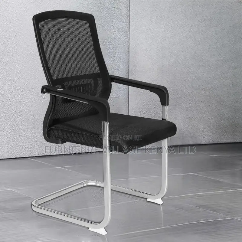 Upholstered Studio Chairs With Lumbar Support and Armrest