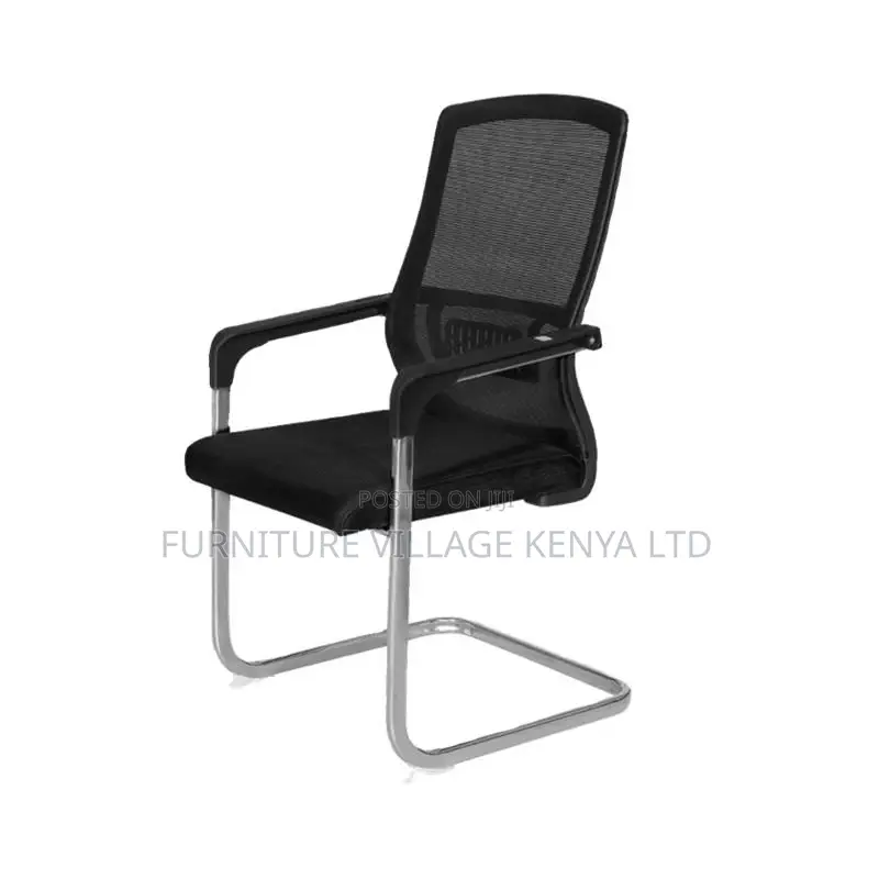 Upholstered Studio Chairs With Lumbar Support and Armrest