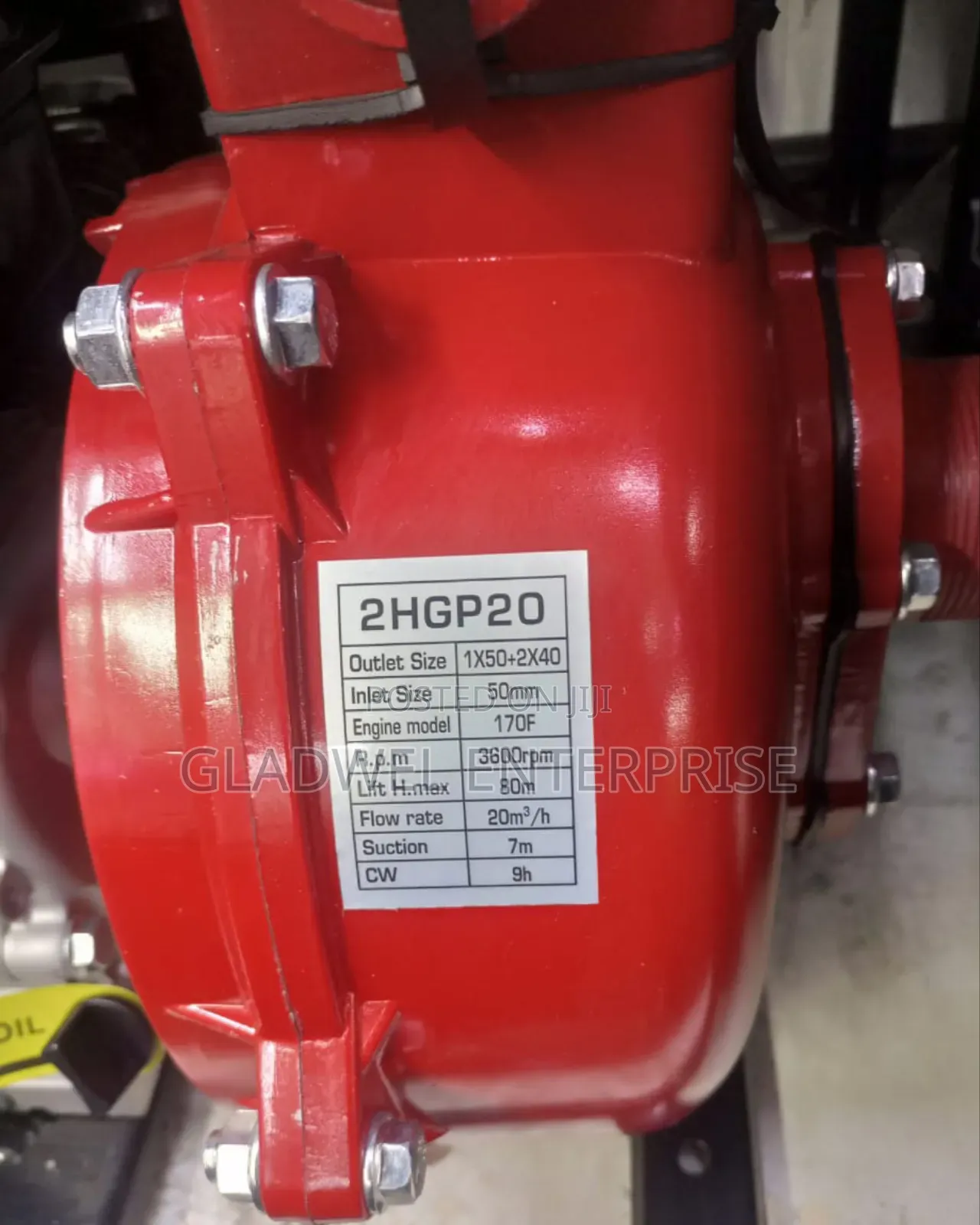Recommend 4strock Gasoline Water Pump High Pressure