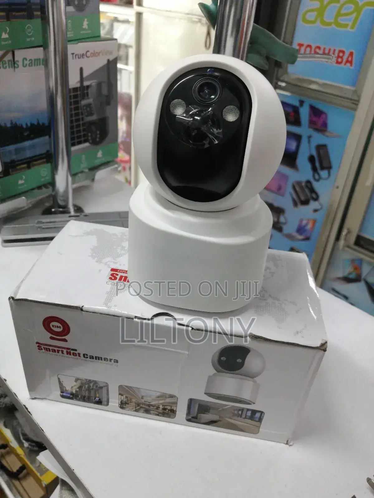 Smart Wifi Bulb Camera With Battery