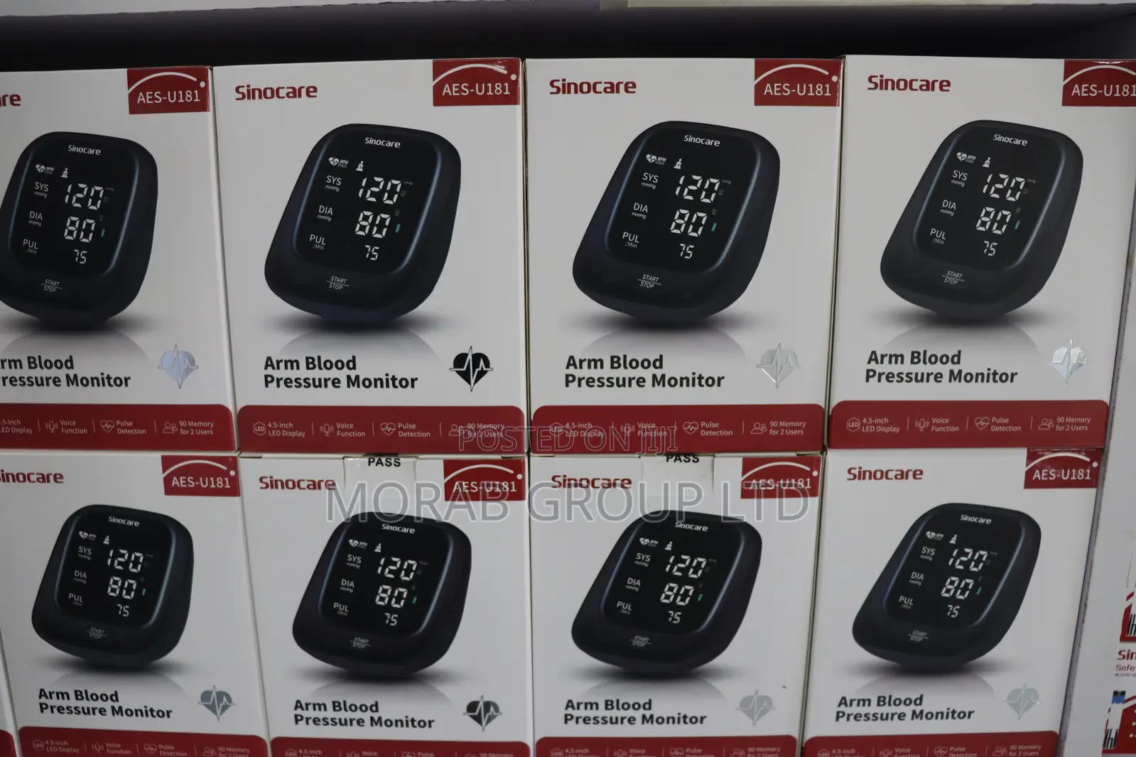 Blood Pressure Monitor -Sinocare Arm (Aes-U181)