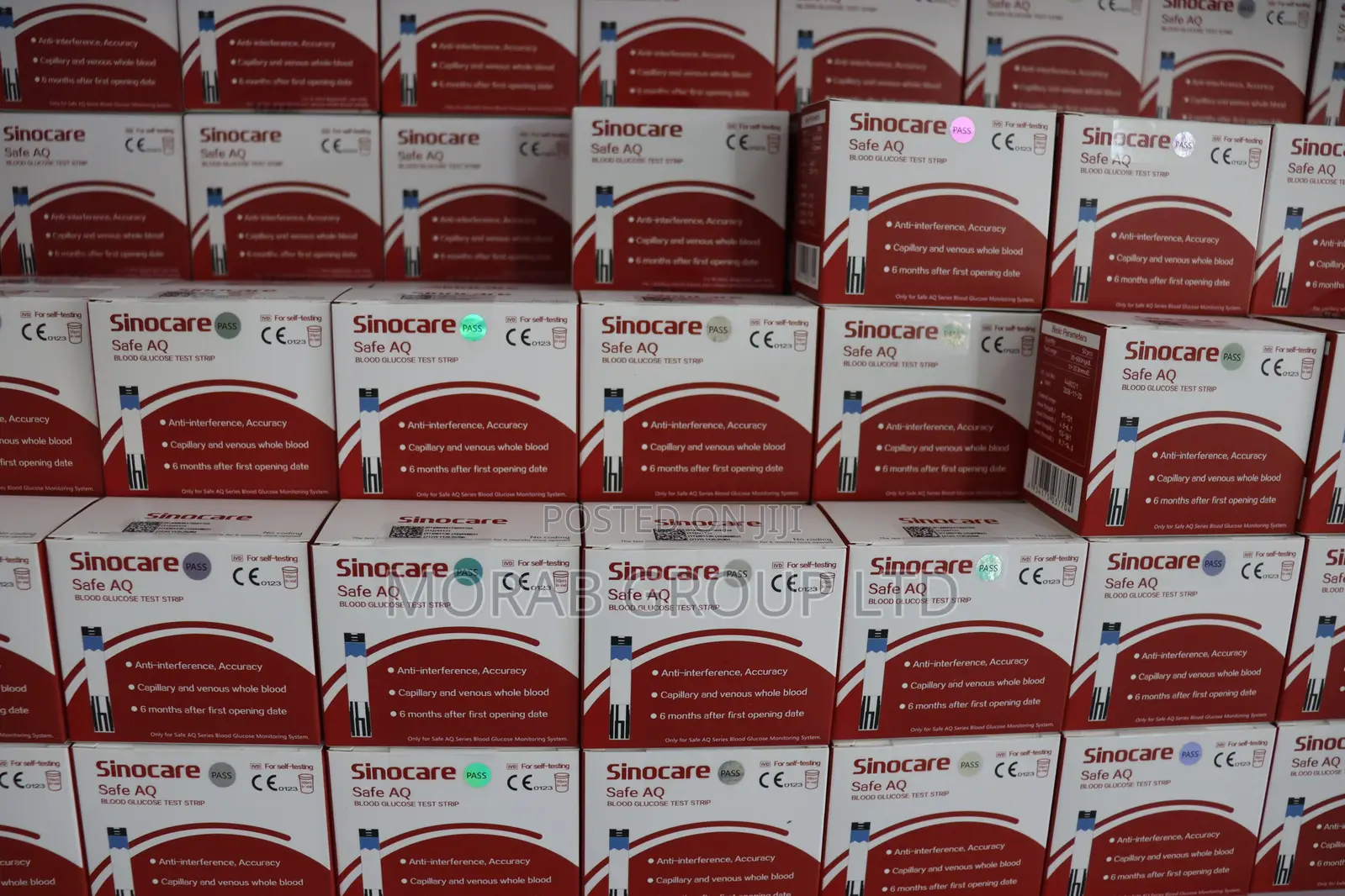 Blood Glucose Test Strips-Sinocare Safe Aq