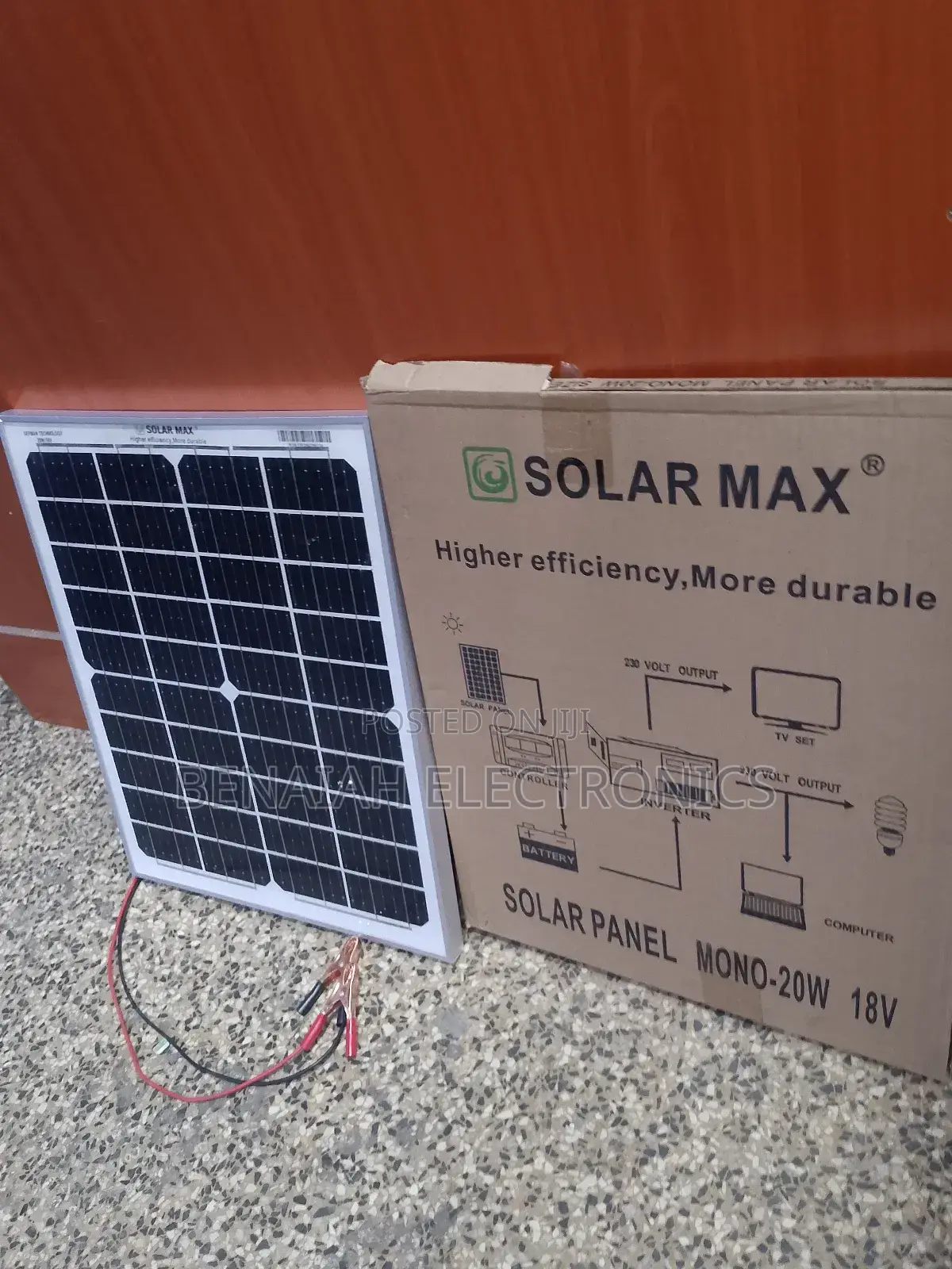 Solar Panels 20 Watts.Higher Efficiency,More Durable