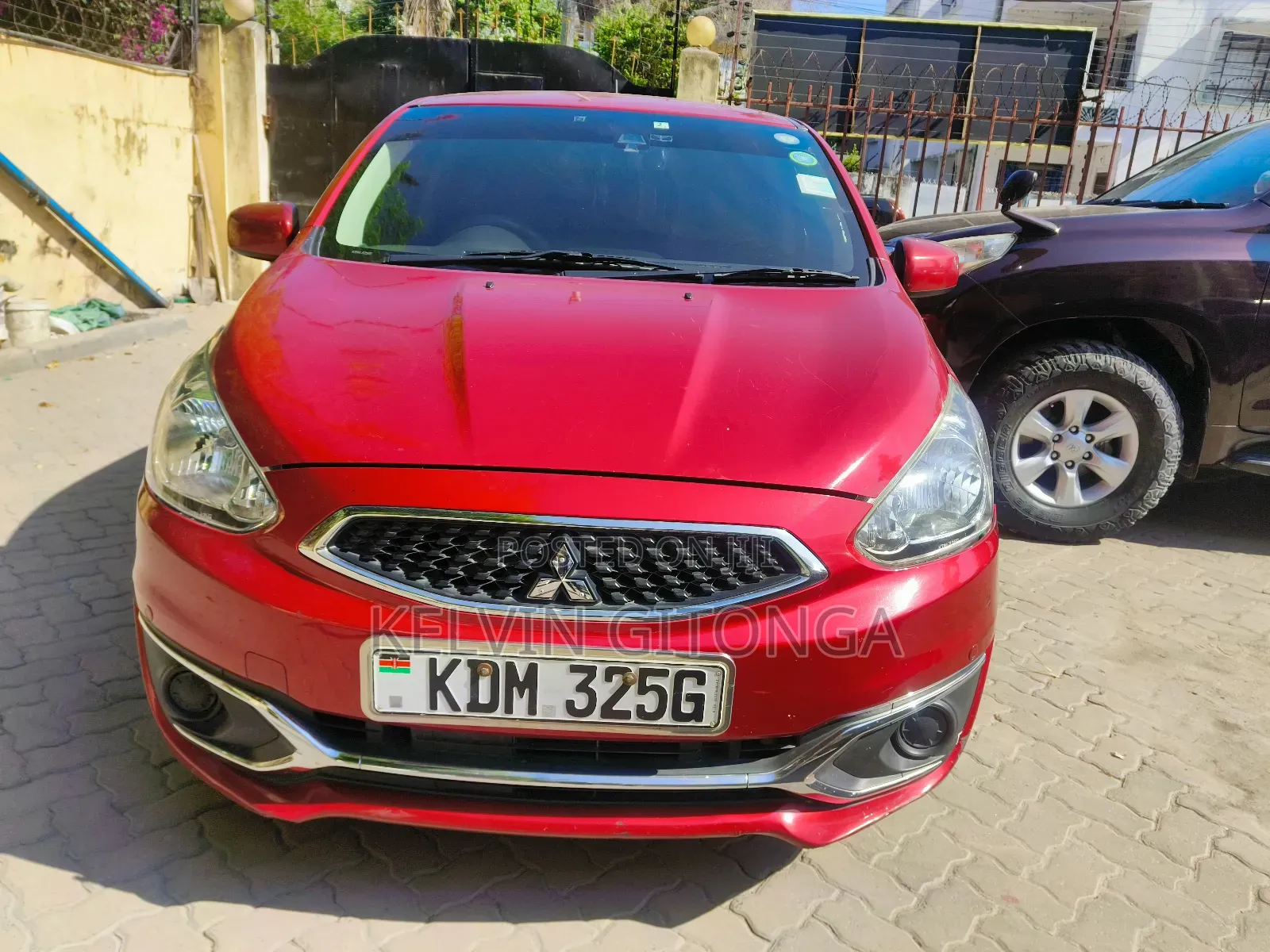 Mitsubishi Mirage 2016 Red