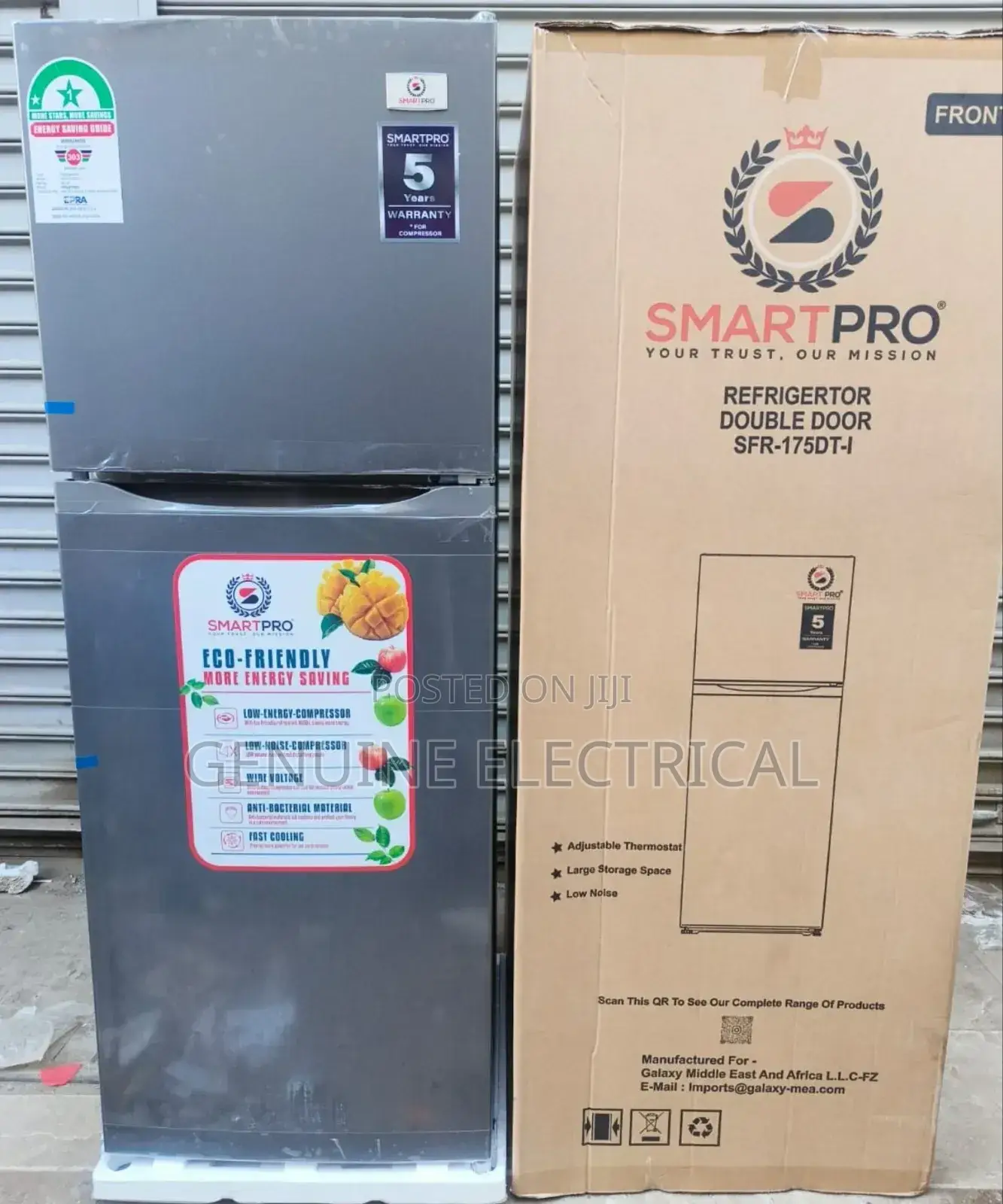 168litres Fridge Double Door