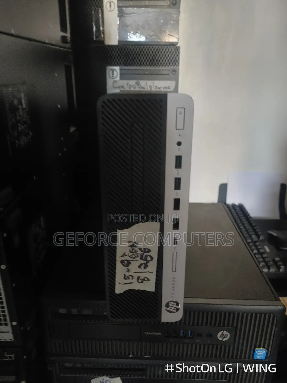 Desktop Computer HP ProDesk 600 G4 16GB Intel Core I5 HDD 500GB