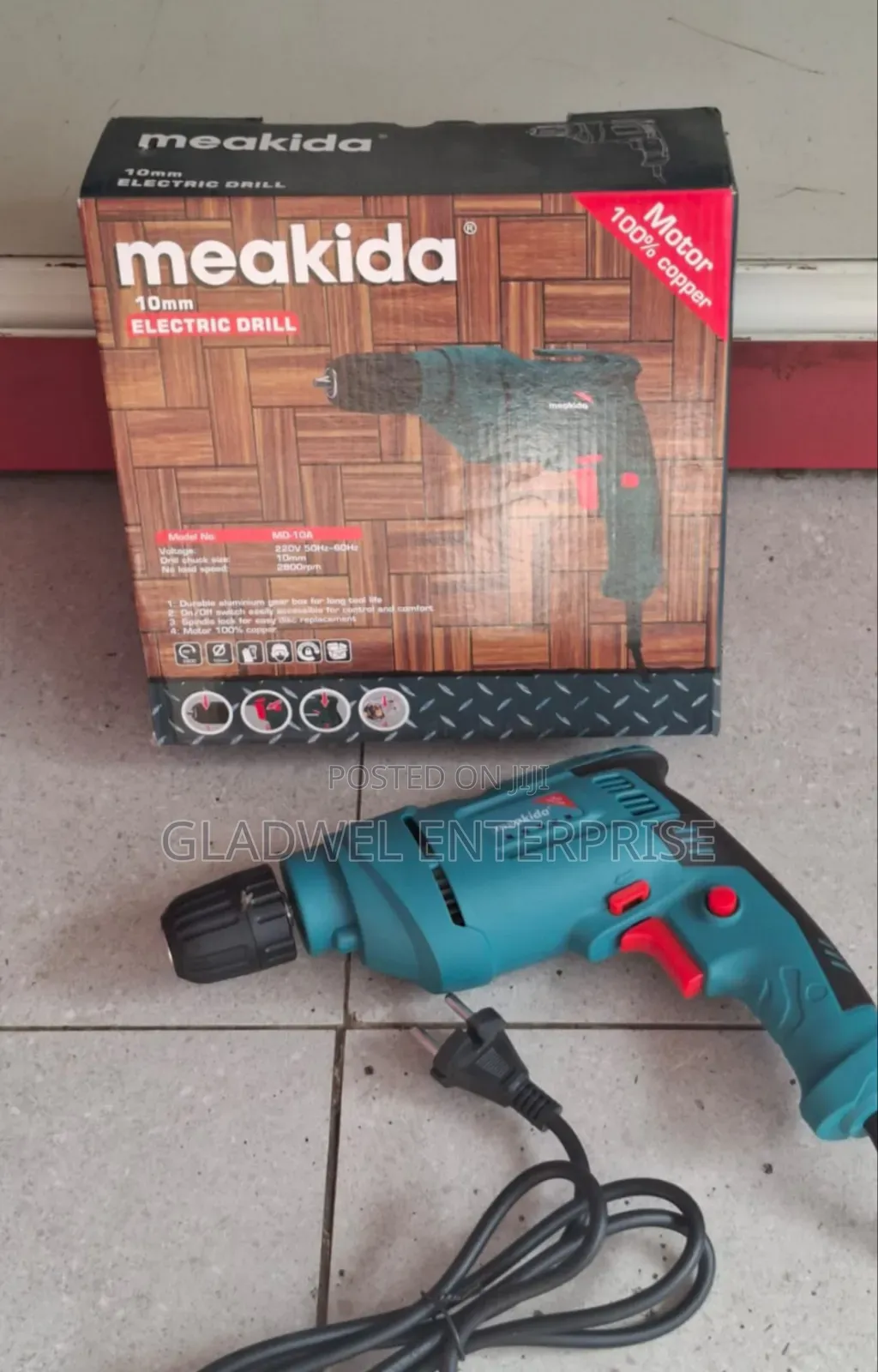 Meakida 10mm Electric Drill
