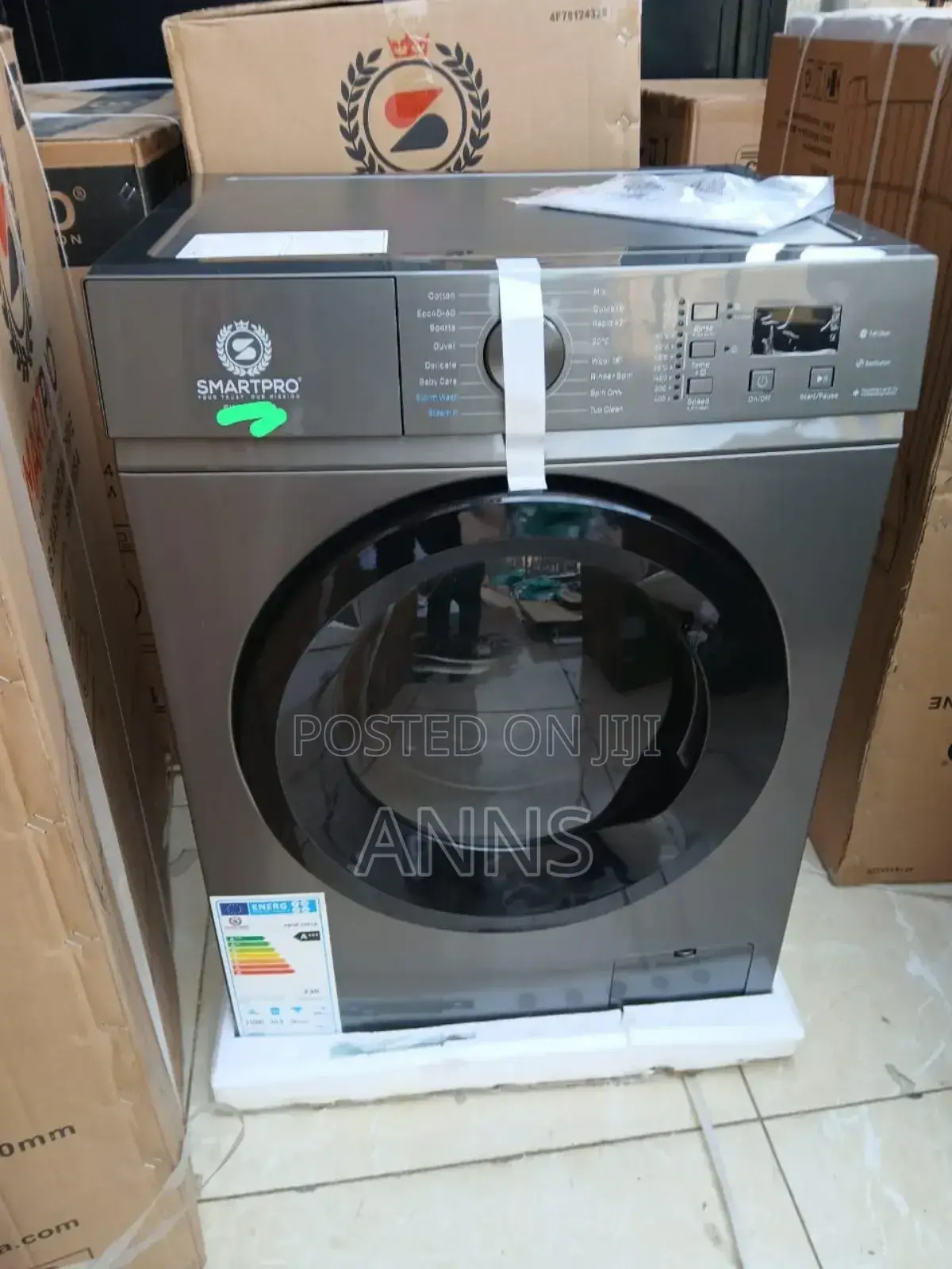 Smartpro 8kg Front Load Washing Machine
