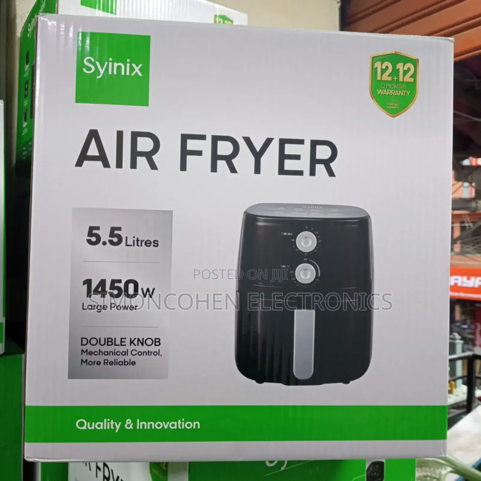 Synix Air Fryer 5.5litres