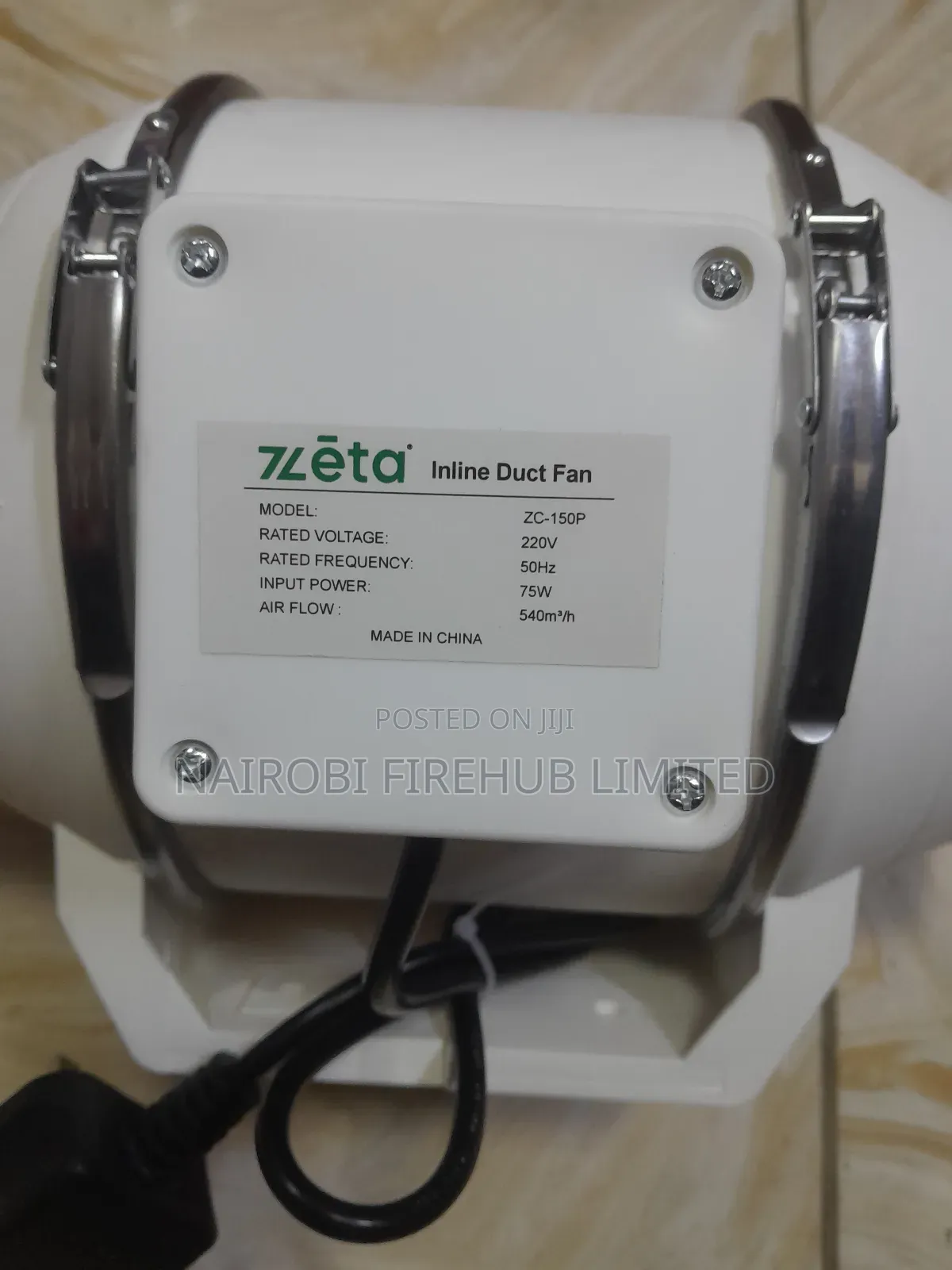 Inline Duct Exhaust Fan 6 Inches