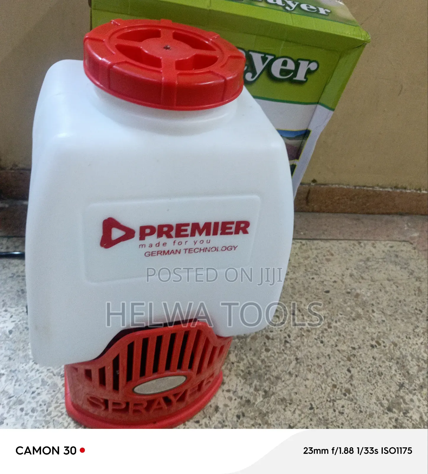 Rechargeable Knapsack Sprayer 20 Litres