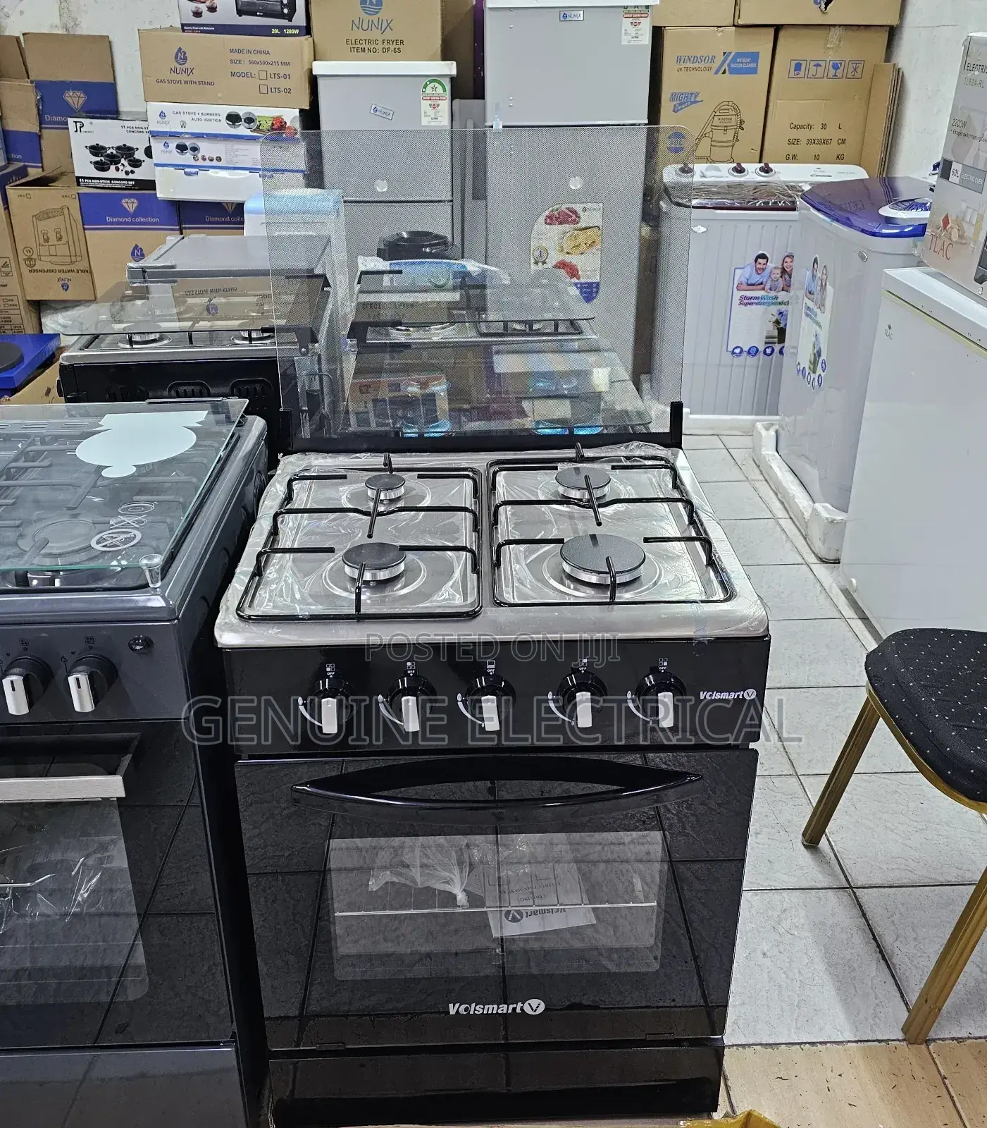 Volksmart 60 by 60 Standing Cooker