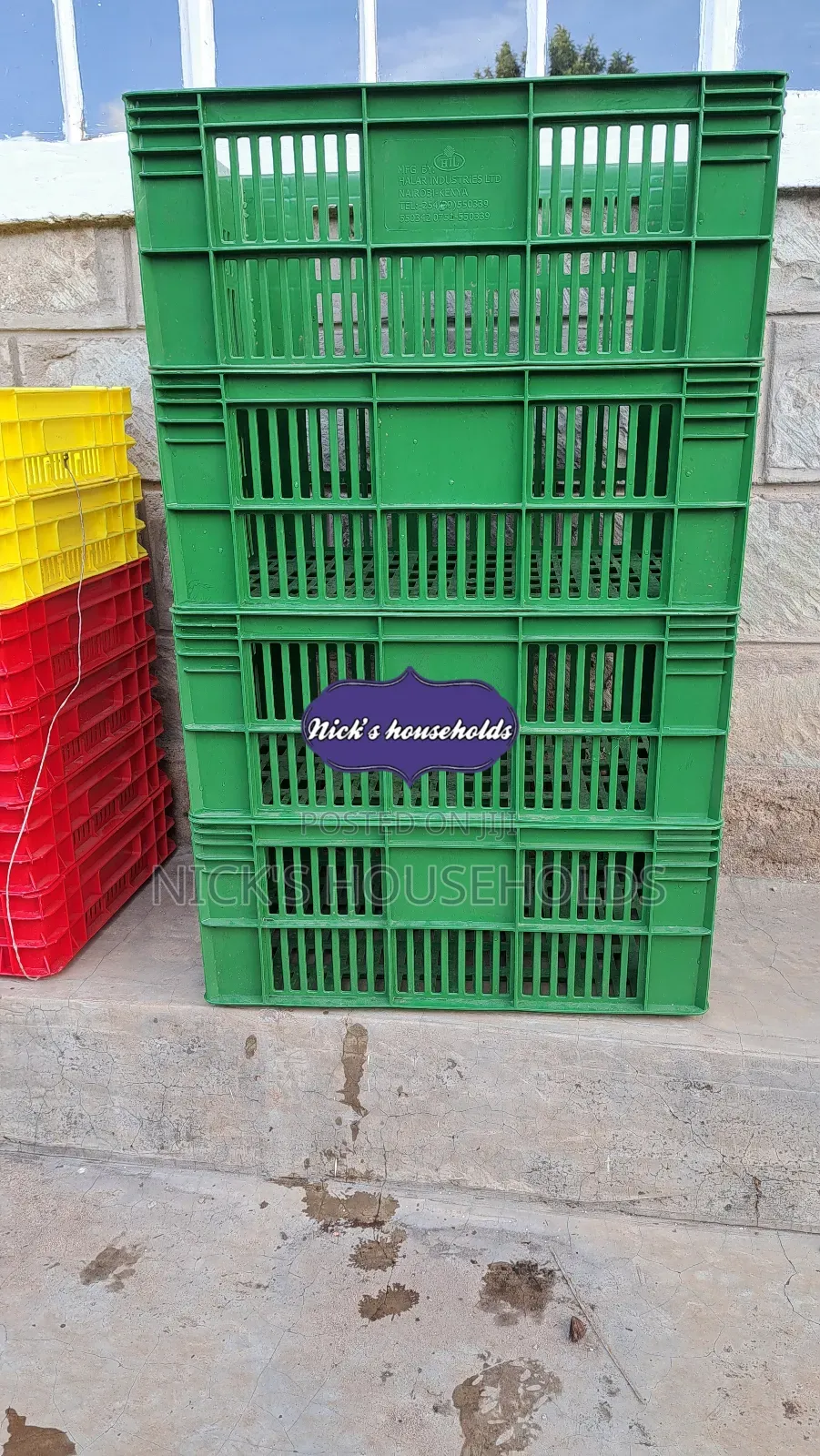 Facilities Storage Crates (Plastic Crates)