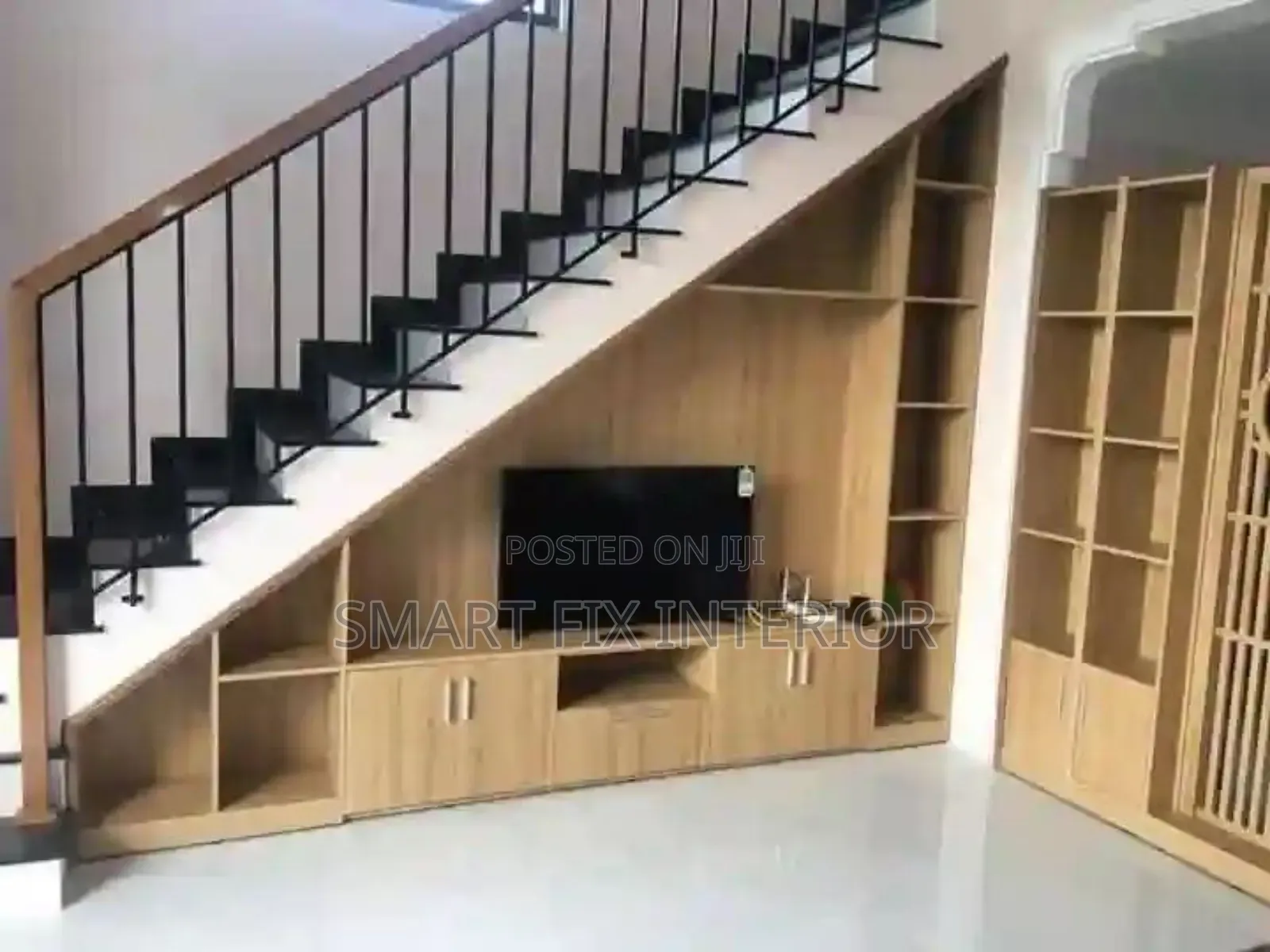 Under Staircase Cabinet/Tv Stands/Home Décor Installation