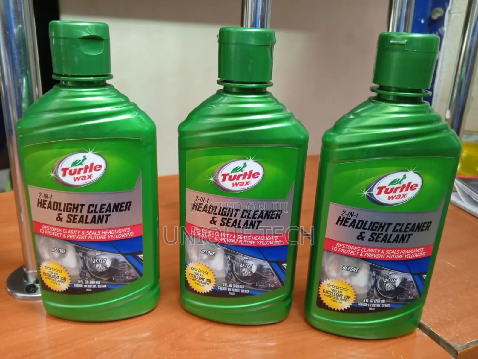 Crystal Clear Vision, Turtle Wax Headlight Cleaner Sealant