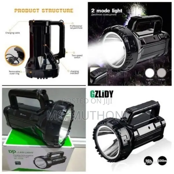 Super Bright Rechargeable Torch*