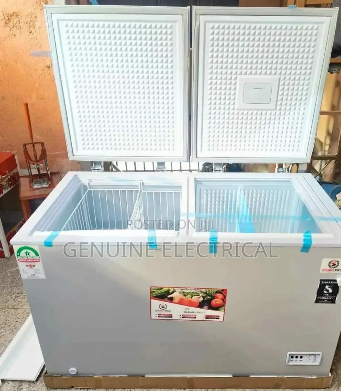 Jumbo Freezer!Smartpro Double Extra Large 345 Chest Freezer