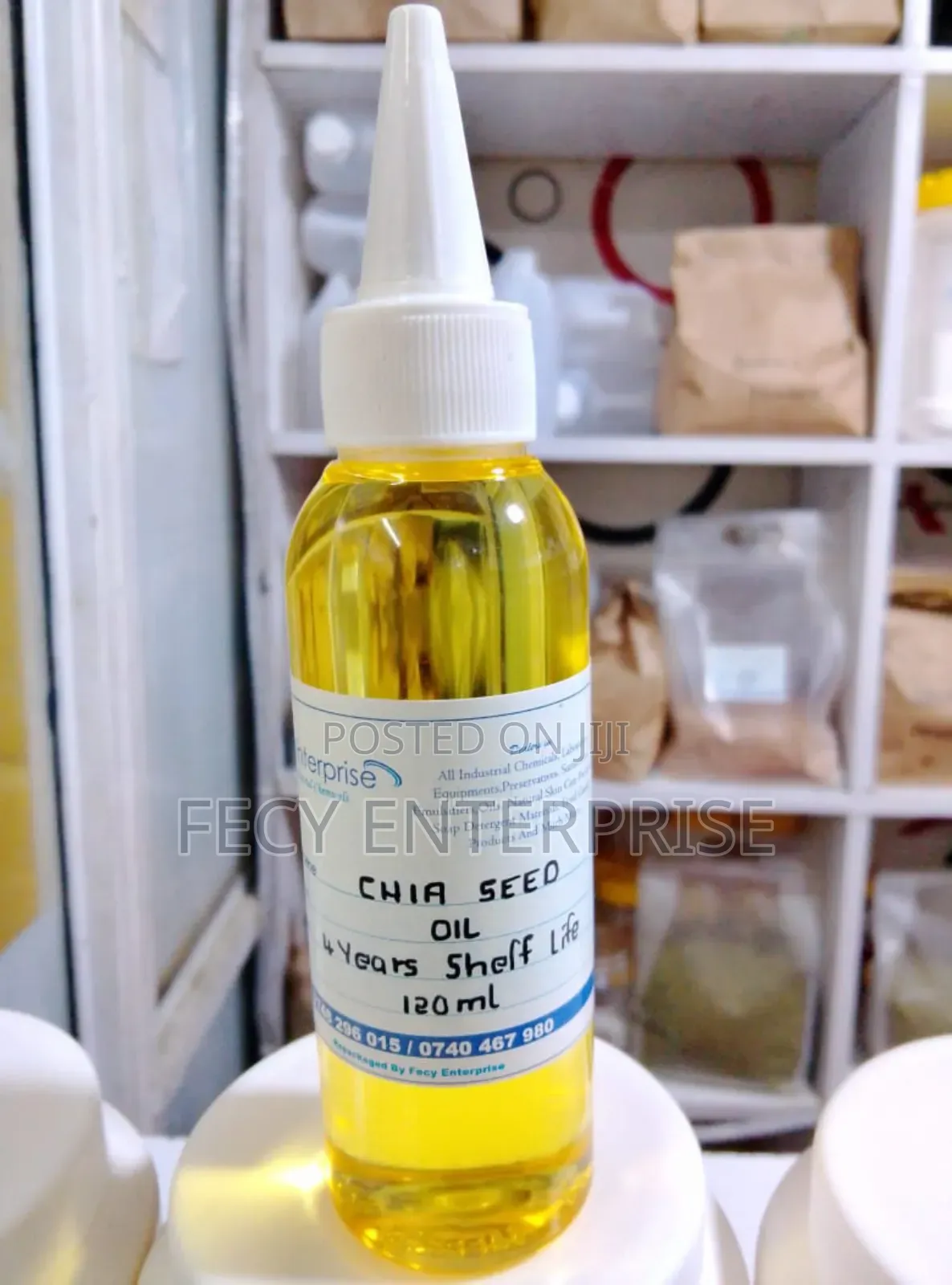 Chia Seed Oil – (100% Natural Cold-Pressed) Pure Organic Carrier Oil