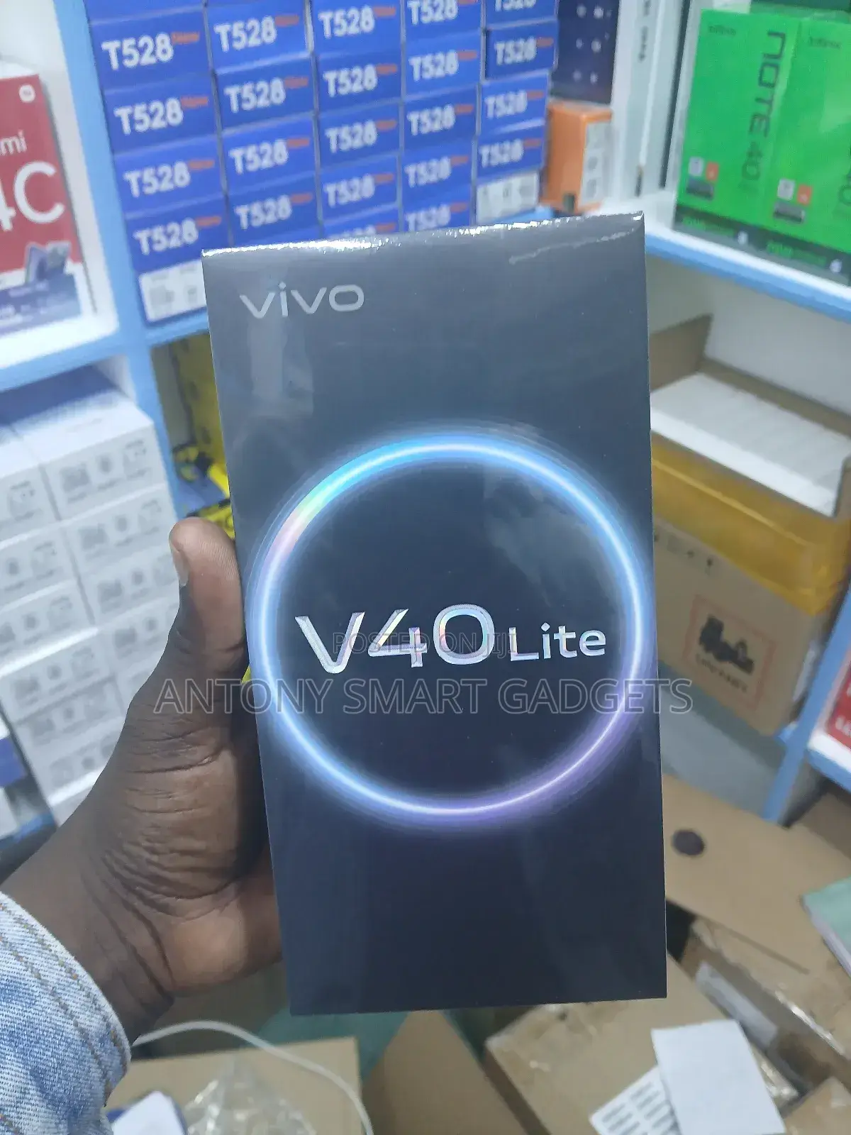 New Vivo V40 Lite 256 GB Black