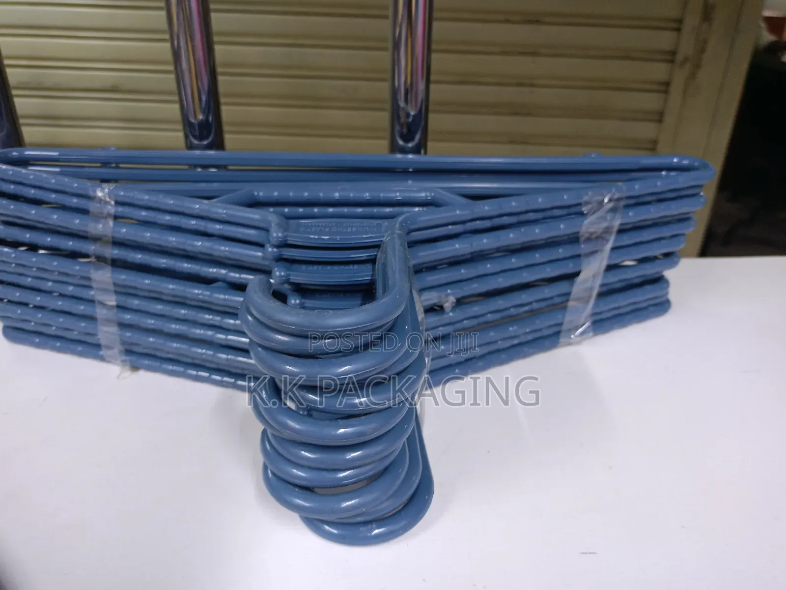 Blue Hard Material Hangers 120pcs