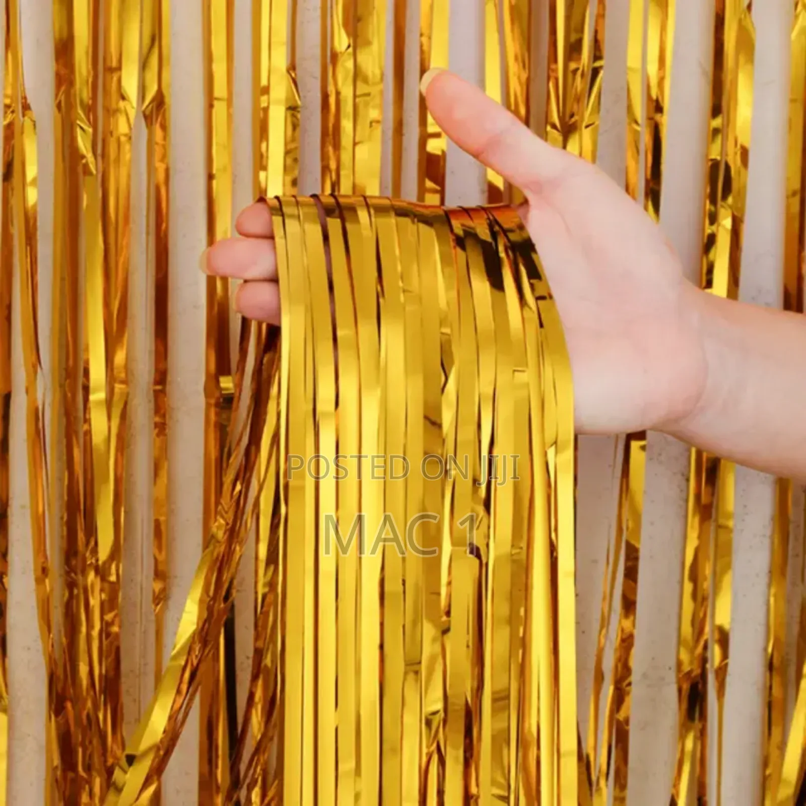 Fringe Curtain Birthday Photoshoot
