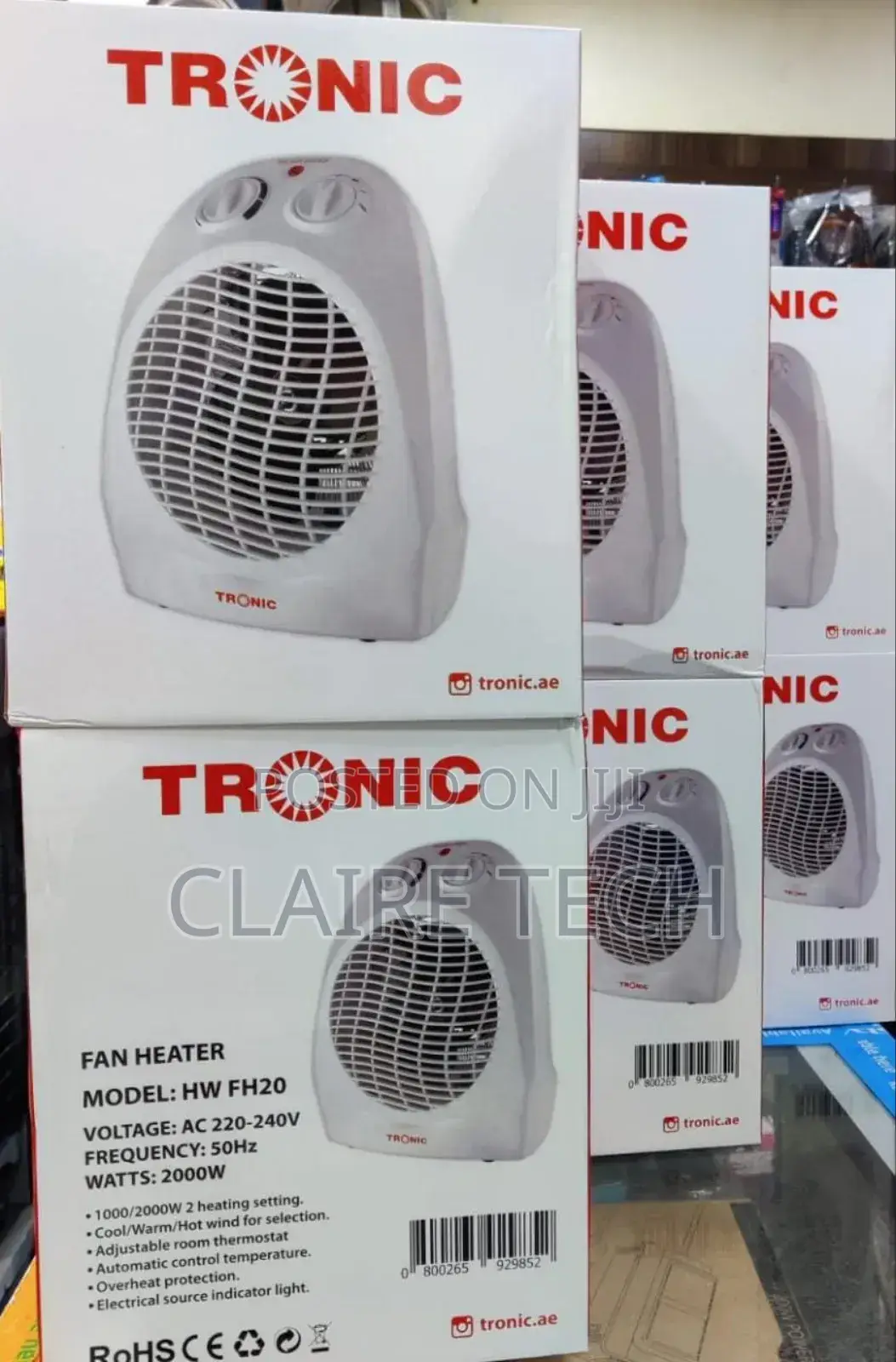Tronic Portable Room Heater and Cooling Fan