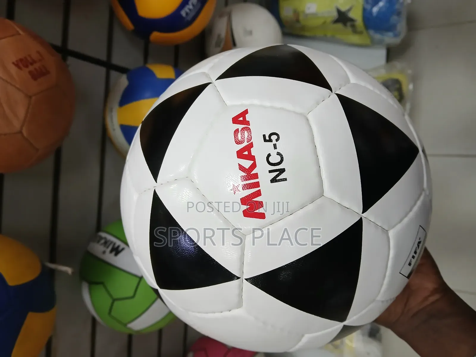 100% Original Mikasa Nc- 5 Soccer Football Match Ball