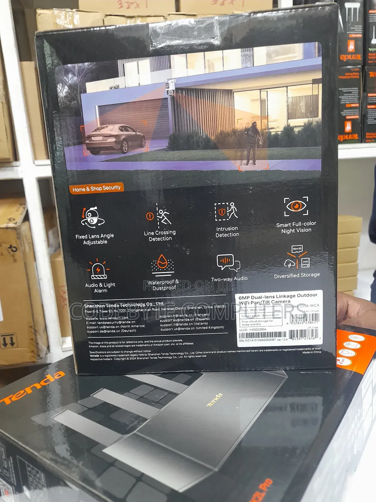 Tenda Ch9-wca Outdoor Wi-fi Pan/Tilt Camera