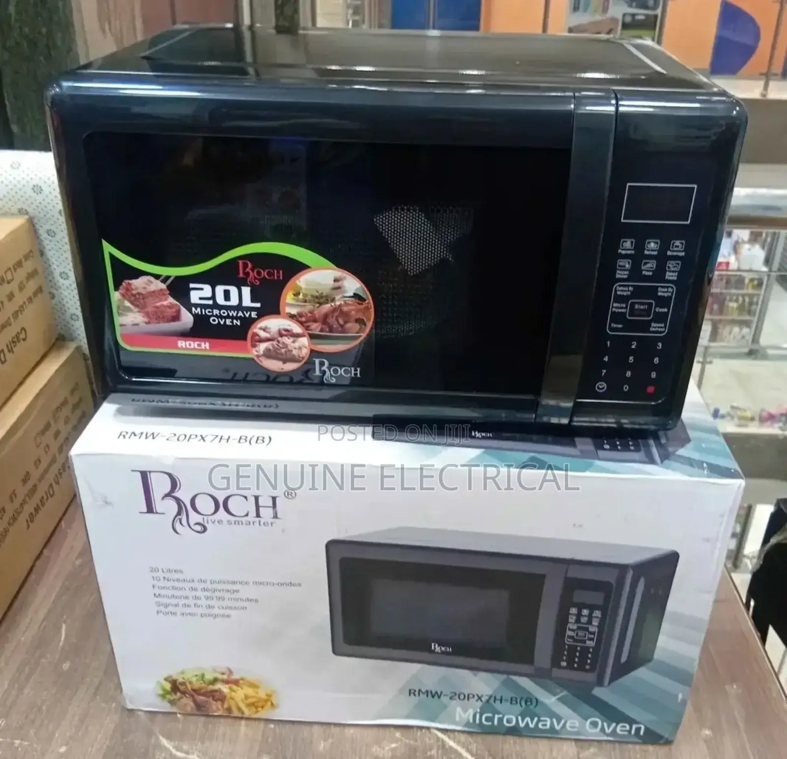 Roch RMW-20px7h-B(B) 20l Digital Microwave Oven - 700 Watts